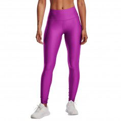 Under Armour Γυναικείο Cropped Κολάν Γυαλιστερό Φούξια 1365336-577