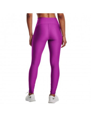 Under Armour Γυναικείο Cropped Κολάν Γυαλιστερό Φούξια 1365336-577