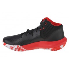 Under Armour Jet 21 3024260-002 Ψηλά Μπασκετικά Παπούτσια Black / Red / White