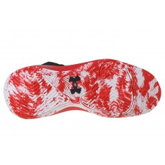 Under Armour Jet 21 3024260-002 Ψηλά Μπασκετικά Παπούτσια Black / Red / White