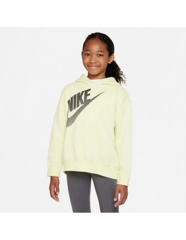 Nike Παιδικό Φούτερ με Κουκούλα Κίτρινο DZ4620-335
