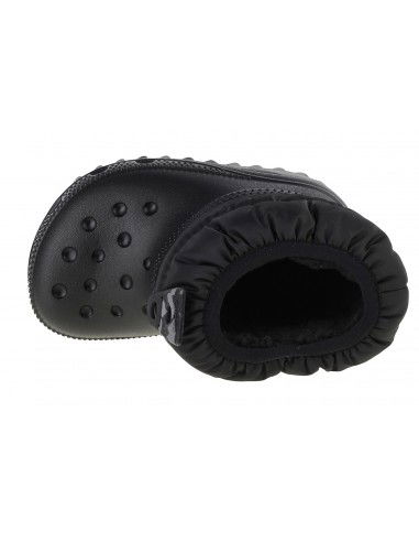 Crocs Classic Neo Puff Παιδικά Μποτάκια Χιονιού Μαύρα 207683-001