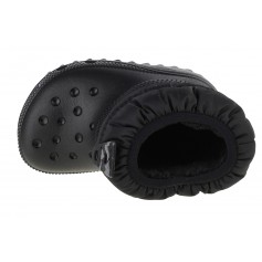 Crocs Classic Neo Puff Παιδικά Μποτάκια Χιονιού Μαύρα 207683-001