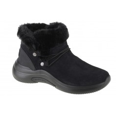 Skechers Go Midtown So Plush Γυναικεία Μποτάκια με Γούνα Μαύρα 144271-BBK