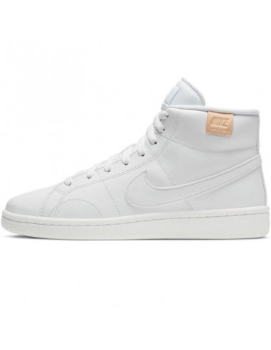 Nike Court Royale 2 Mid Γυναικεία Μποτάκια Λευκά CT1725-100