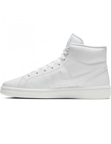 Nike Court Royale 2 Mid Γυναικεία Μποτάκια Λευκά CT1725-100