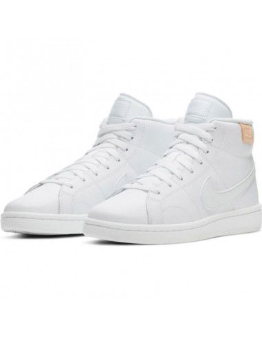 Nike Court Royale 2 Mid Γυναικεία Μποτάκια Λευκά CT1725-100
