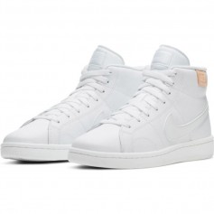 Nike Court Royale 2 Mid Γυναικεία Μποτάκια Λευκά CT1725-100