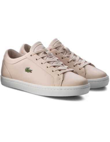 Lacoste Straightset Lace 317 Γυναικεία Sneakers Μπεζ 7-34CAW006015J