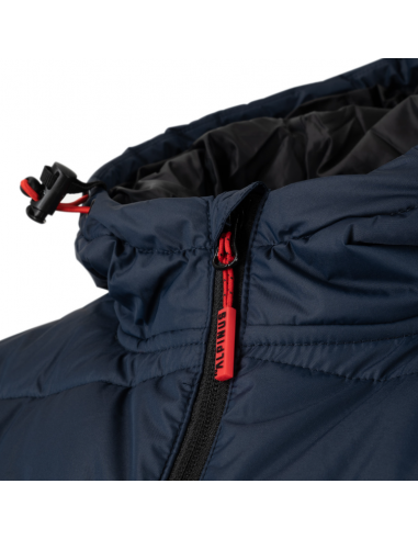 Alpinus Αμάνικο Ανδρικό Μπουφάν Puffer Μαύρο BR43351