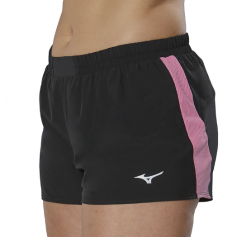 Mizuno Aero 2.5 Αθλητικό Γυναικείο Σορτς Μαύρο J2GB220294