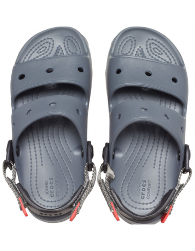 Crocs Παιδικά Ανατομικά Σαμπό Θαλάσσης 207707-0DA Γκρι