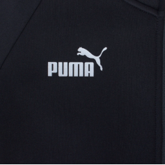 Puma TeamFinal Ανδρική Ζακέτα με Φερμουάρ και Κουκούλα Navy Μπλε 657383-06