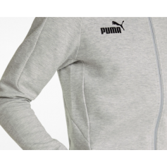 Puma TeamFinal Ανδρική Ζακέτα με Φερμουάρ και Κουκούλα Navy Μπλε 657383-06