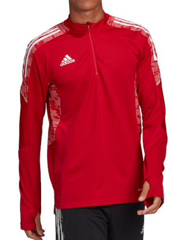 Adidas Condivo 21 Training Ανδρική Μπλούζα με Φερμουάρ Μακρυμάνικη Navy Μπλε GH7157