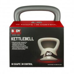 Body Sculpture BW-117 Kettlebell από PVC 20kg Γκρι