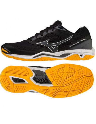 Mizuno Wave Phanton 3 X1GA226044 Ανδρικά Αθλητικά Παπούτσια Handball Μαύρα X1GA226044