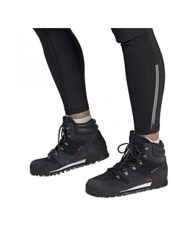 Adidas Terrex Snowpitch Cold.Rdy FV7957 Ανδρικά Ορειβατικά Μποτάκια Αδιάβροχα Core Black / Scarlet