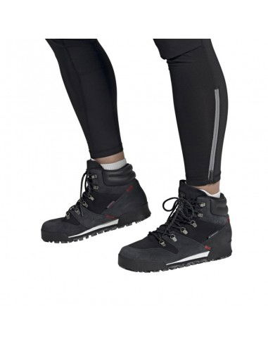 Adidas Terrex Snowpitch Cold.Rdy FV7957 Ανδρικά Ορειβατικά Μποτάκια Αδιάβροχα Core Black / Scarlet