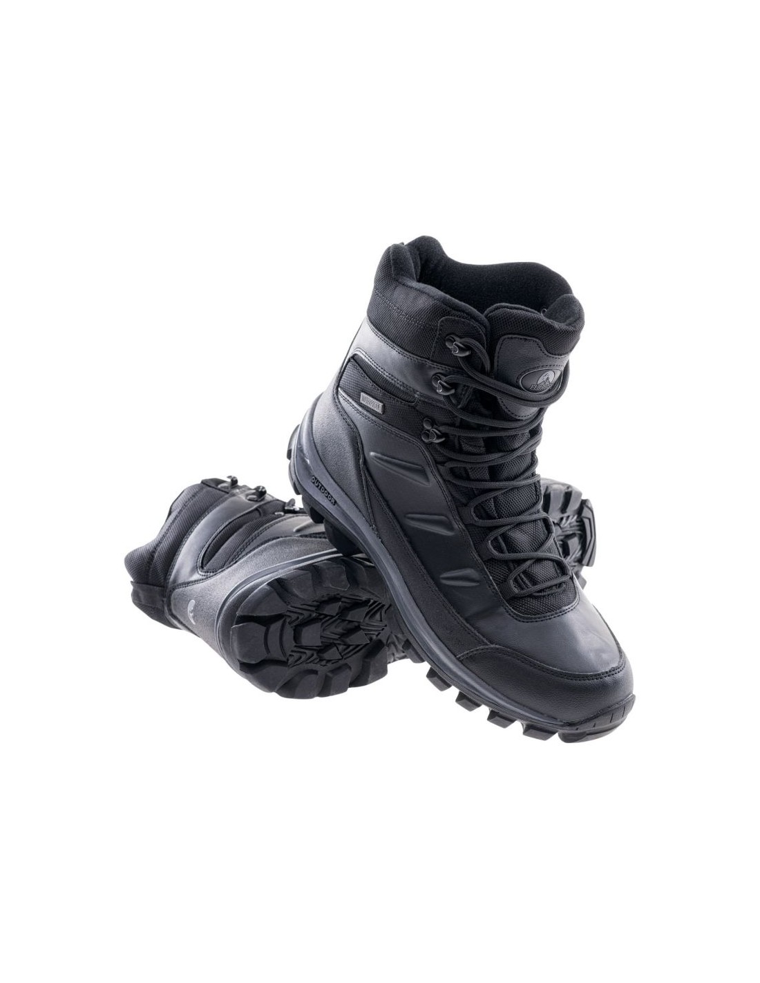 Elbrus Spike Mid WP Black/Dark Grey