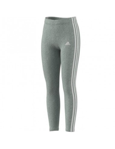 Adidas Παιδικό Κολάν Αθλητικό Μακρύ Γκρι 3 Stripes HC0092