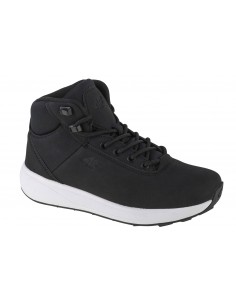 4F Kids Element Boots Παιδικά Μποτάκια με Κορδόνια Μαύρα 4FJAW22FWINF006-20S