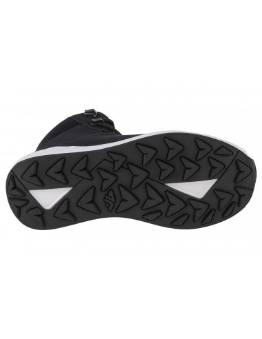 4F Kids Element Boots Παιδικά Μποτάκια με Κορδόνια Μαύρα 4FJAW22FWINF006-20S