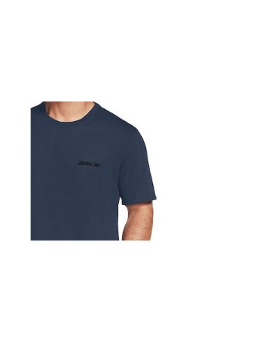 Skechers Dri-Release Ανδρικό T-shirt Μαύρο με Λογότυπο M1TS274-BLK