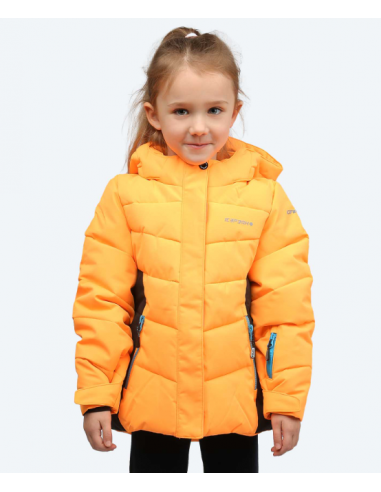 Icepeak Παιδικό Καπιτονέ Μπουφάν Κοντό με Κουκούλα Πορτοκαλί 50036553-440