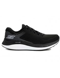 Skechers GOrun Consistent 220035-BKW Ανδρικά Αθλητικά Παπούτσια Running Μαύρα