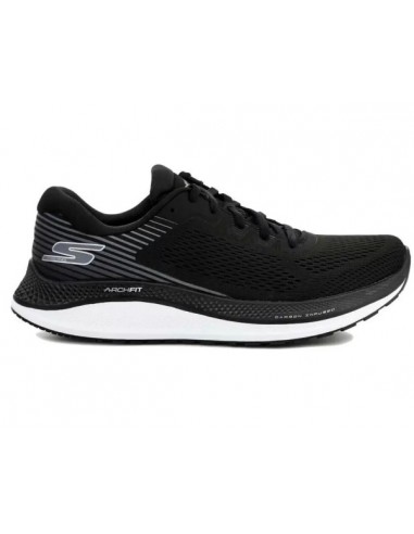Skechers GOrun Consistent 220035-BKW Ανδρικά Αθλητικά Παπούτσια Running Μαύρα