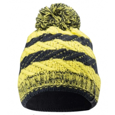 Iguana Kagu Cap Ανδρικός Pom Pom Beanie Σκούφος σε Κίτρινο χρώμα 92800378963