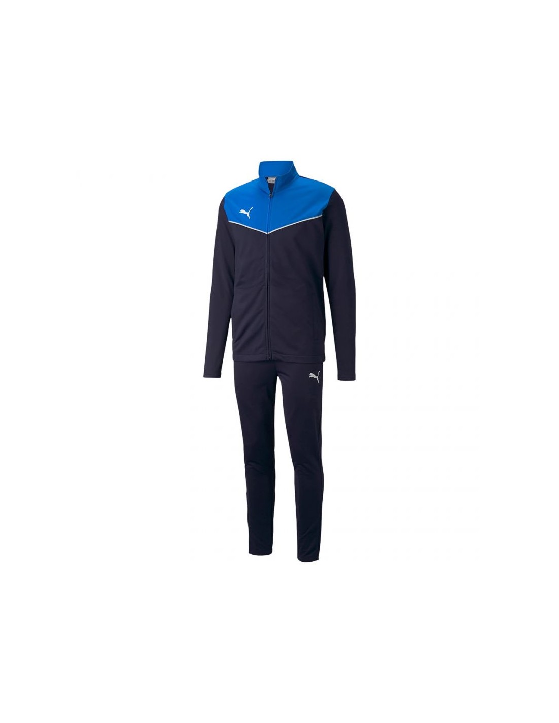 Puma - ΣΗΜΑΝΤΙΚΟ: Σε περίπτωση διαφοράς τιμής από το κατάστημα ισχύει παντα και μόνο η τιμή του καταστήματος Puma Individual Rise Σετ Φόρμας Navy Μπλε 657534-02