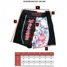 Sport Masters MMA Shorts Jr 065000-M Παιδικό Σορτσάκι Πυγμαχίας Μαύρο