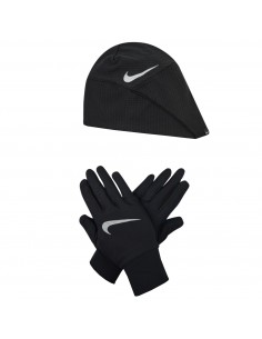 Nike Wmns Essential Running HatGlove Set N1000595082