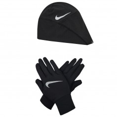 Nike Wmns Essential Running HatGlove Set N1000595082