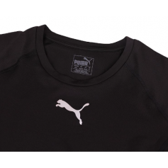 Puma Liga Baselayer 655920-03 Ανδρική Ισοθερμική Μακρυμάνικη Μπλούζα Μαύρη