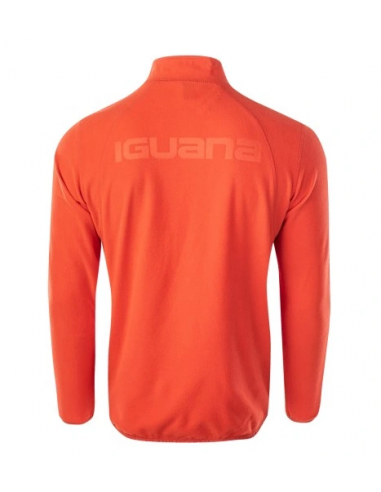 Iguana Vilos Ανδρική Μπλούζα με Φερμουάρ Μακρυμάνικη Πορτοκαλί 92800382612