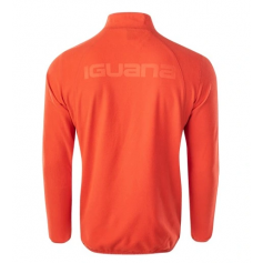 Iguana Vilos Ανδρική Μπλούζα με Φερμουάρ Μακρυμάνικη Πορτοκαλί 92800382612