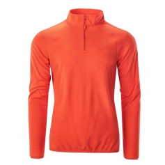 Iguana Vilos Ανδρική Μπλούζα με Φερμουάρ Μακρυμάνικη Πορτοκαλί 92800382612