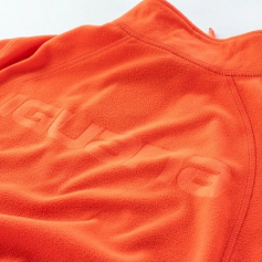 Iguana Vilos Ανδρική Μπλούζα με Φερμουάρ Μακρυμάνικη Πορτοκαλί 92800382612