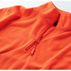 Iguana Vilos Ανδρική Μπλούζα με Φερμουάρ Μακρυμάνικη Πορτοκαλί 92800382612