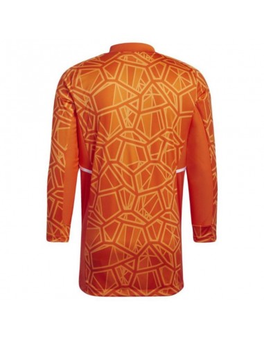 Adidas Mens Orange fashion Aeroready Condivo 22 GK HB1617 Long Sleeve Soccer Jersey