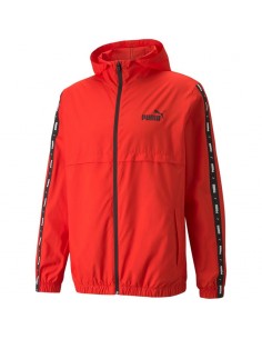 Puma Ανδρικό Μπουφάν Αδιάβροχο και Αντιανεμικό Κόκκινο 847477-11