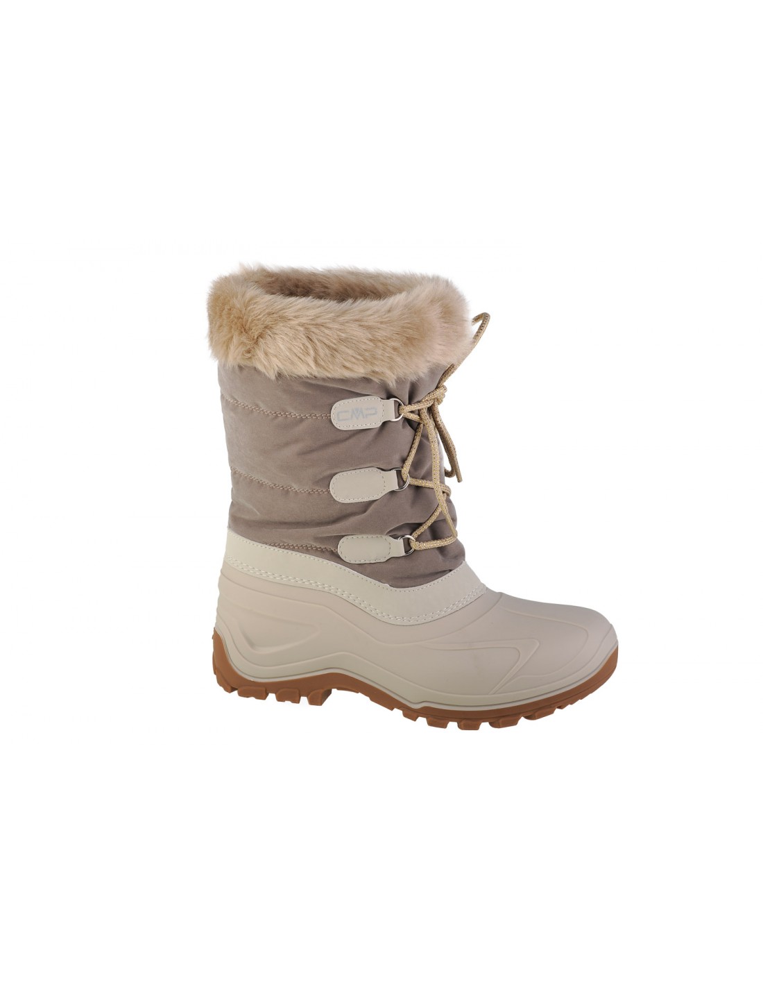 CMP Nietos 3Q78956 Γυναικείες Μπότες Χιονιού Μπεζ