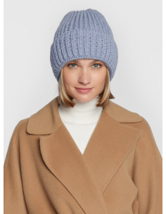 4F Beanie Ανδρικός Σκούφος με Πλεξούδες σε Μπλε χρώμα H4Z22-CAD017-32S 2