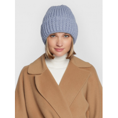 4F Beanie Ανδρικός Σκούφος με Πλεξούδες σε Μπλε χρώμα H4Z22-CAD017-32S