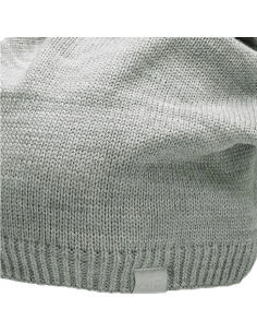 4F Pom Pom Beanie Ανδρικός Σκούφος Πλεκτός σε Γκρι χρώμα H4Z22-CAD009-27M 2
