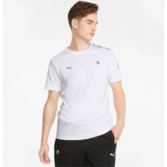 Puma Ανδρικό T-shirt Λευκό με Στάμπα 531183-02