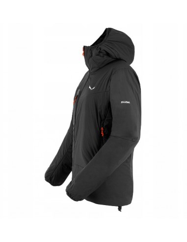 Salewa Ortles Tirolwool Ανδρικό Χειμωνιάτικο Μπουφάν Μαύρο 28180-0910